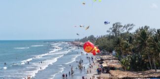 Alvarado, un lugar para compartir en familia junto al mar .