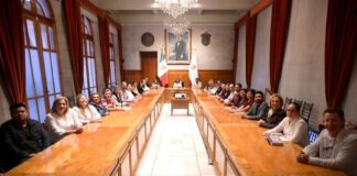 Poderes Legislativo y Ejecutivo suman esfuerzos por el bien de Veracruz.