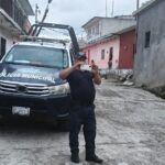 Pobladores de La Yerba Buena acusan incursión de policía de Alto Lucero y presuntos actos de intimidación.