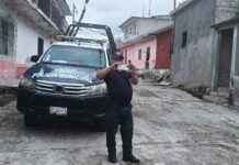 Pobladores de La Yerba Buena acusan incursión de policía de Alto Lucero y presuntos actos de intimidación.