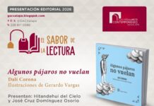 SECVER invita a presentaciones editoriales de Algunos pájaros no vuelan