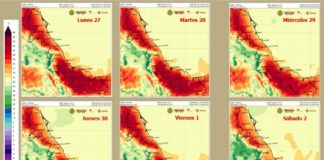 Pronóstico para la semana del 27 de abril al 3 de mayo de 2026 en el estado de Veracruz.