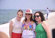 #Video: Nahle confirma gran afluencia de turistas a playas veracruzanas pese a campaña negra.