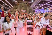 Rocío Nahle pone a Veracruz de moda en el Tianguis Turístico .