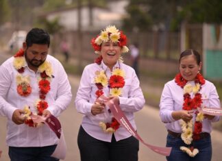 Rocío Nahle cumple y entrega tramo Tezonapa–Motzorongo