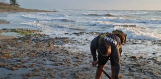 SEMAR aclara contenido de bolsas detectadas en playas del sur de Veracruz