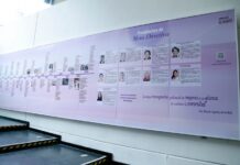 Inauguran en el Senado de la República la galería “Mujeres que legislan, historia que avanza”