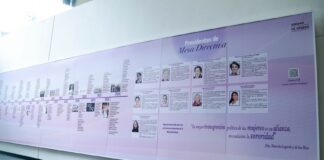 Inauguran en el Senado de la República la galería “Mujeres que legislan, historia que avanza”