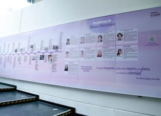 Inauguran en el Senado de la República la galería “Mujeres que legislan, historia que avanza”