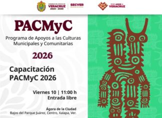 Abre SECVER capacitación para fortalecer proyectos culturales comunitarios.