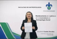 Dra. Estela Casados González es la nueva jefa de Carrera de Antropología Social.