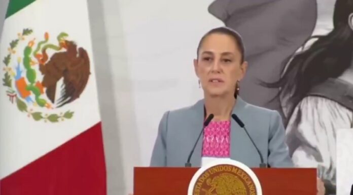 #Video: Claudia Sheinbaum descarta liga de agresor en Teotihuacan con delincuencia organizada.
