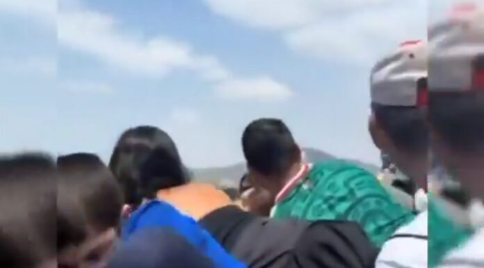 Difunden #video con discurso de odio atribuido a atacante en Teotihuacán.
