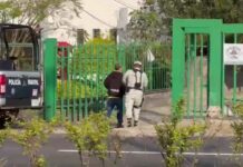 Amenaza de tiroteo moviliza a fuerzas de seguridad en bachillerato de Coatepec.