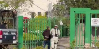 Amenaza de tiroteo moviliza a fuerzas de seguridad en bachillerato de Coatepec.