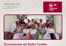 Presenta la SECVER al Ballet Tantlin en el Museo Teodoro Cano.
