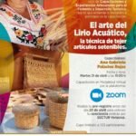 Ofrece SECTUR capacitación en tejido con lirio acuático