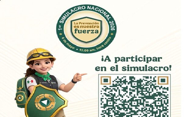 Convocatoria nacional al primer simulacro de sismo 2026 ¿Cuándo será?