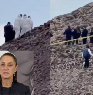 Presidenta Sheinbaum instruye brindar apoyo e investigar incidente en zona arqueológica de Teotihuacán