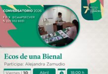 Invita SECVER a Conversatorio Ecos de una Bienal, en el Centro Cultural Casa Principal