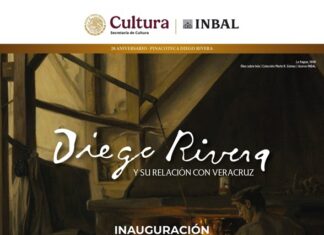 Llega por primera vez a Veracruz colección del INBAL sobre Diego Rivera