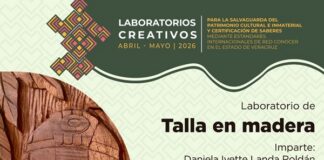 Participa en los Laboratorios Creativos de Talla en madera en Xalapa y Veracruz