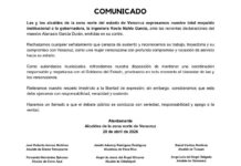 Alcaldes y alcaldesas del Norte de Veracruz cierran filas en torno a la gobernadora.
