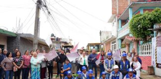 Cumple Daniela Griego a Xalapa, dio banderazo de inicio a múltiples trabajos de pavimentación