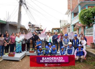Cumple Daniela Griego a Xalapa, dio banderazo de inicio a múltiples trabajos de pavimentación