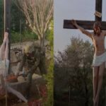 FDI sancionarán a soldados que vandalizaron figura de Jesús en Líbano.