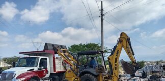 Realiza Ayuntamiento de Xalapa operativo de limpieza en la colonia Fraternidad Antorchista