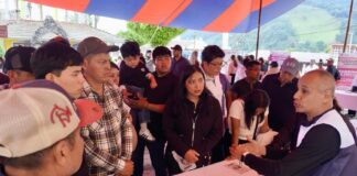 Acerca Secretaría del Trabajo más de 580 vacantes a pobladores de Alpatláhuac