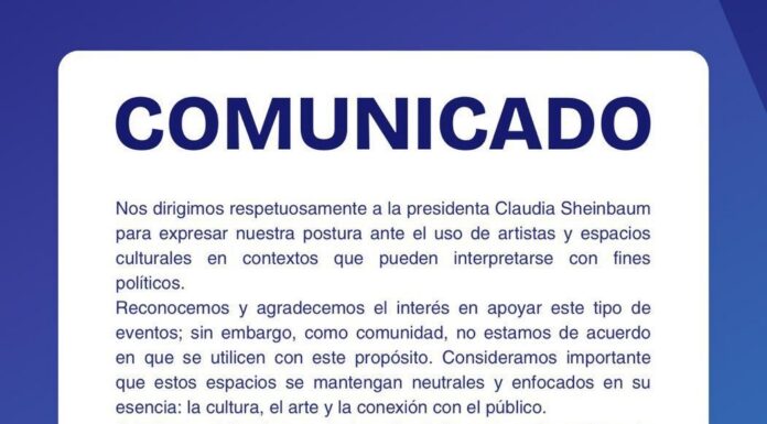 Circula mensaje de ARMY México pidiendo a Claudia Sheinbaum evitar el uso político de artistas y eventos culturales
