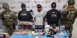 Asegura SSP más de 6 kilos y 199 dosis de estupefacientes en 31 municipios