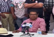 Campesinos de Zacatecas protestan contra David Monreal; exigen examen toxicológico