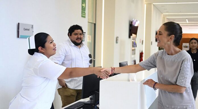 Presidenta Sheinbaum inaugura Hospital General “Dr. Agustín O’Horán”; firma incorporación de Yucatán a IMSS-Bienestar