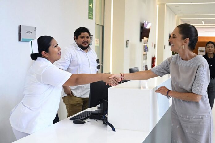 Claudia Sheinbaum IMSS Bienestar Yucatan