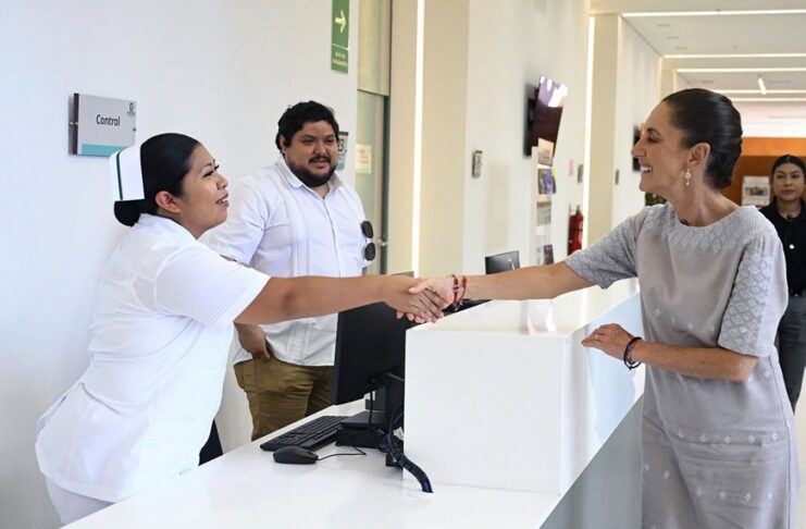 Presidenta Sheinbaum inaugura Hospital General “Dr. Agustín O’Horán”; firma incorporación de Yucatán a IMSS-Bienestar