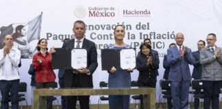 Firman renovación del PACIC para mantener canasta básica en 910 pesos