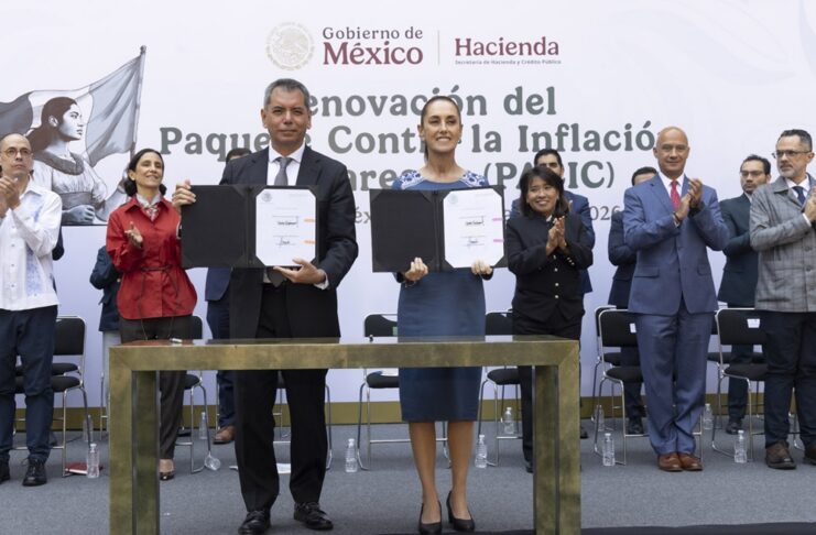 Firman renovación del PACIC para mantener canasta básica en 910 pesos