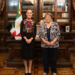 Sheinbaum ratifica respaldo de México a Michelle Bachelet para dirigir la ONU