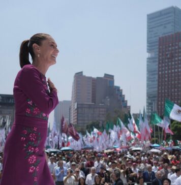 Sheinbaum: Mi amor al pueblo de Veracruz, seguiremos avanzando y defendiendo la soberanía nacional. ¡Gracias!