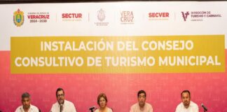 Instala SECTUR Consejo Consultivo de Turismo Municipal de Veracruz.