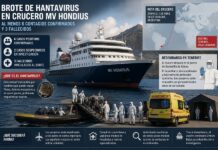Crucero MV Hondius: seis contagios confirmados y desembarco bajo estricta cuarentena”