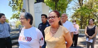 Evacúan 400 personas en el Palacio Municipal de Xalapa en simulacro en poco más de tres minutos.
