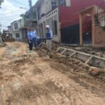 Realiza Daniela Griego recorrido de supervisión de obras.
