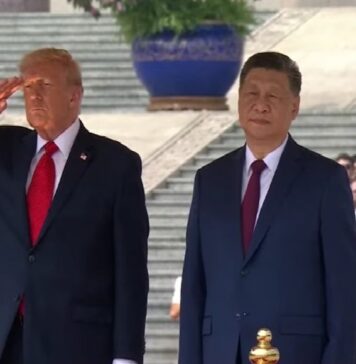 Trump y Xi-Jinping