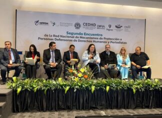 Participa CEAPP en encuentro de la Red Nacional de Mecanismos de Protección a Personas Defensoras de Derechos Humanos y Periodistas.