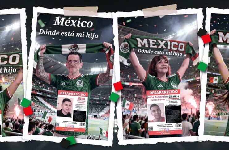 Unen familias su lucha al Mundial: buscan denunciar desapariciones.