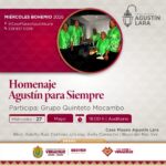 Ofrece Casa Museo Agustín Lara conciertos gratuitos de Miércoles Bohemios